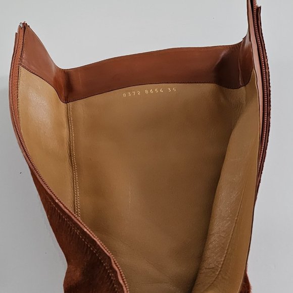 SERGIO ROSSI Pointy Pony Hair Boots -BRAND NEW! - Picture 5 of 16